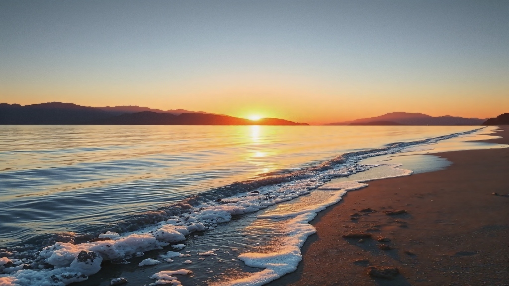 Coastal Beach Sunset