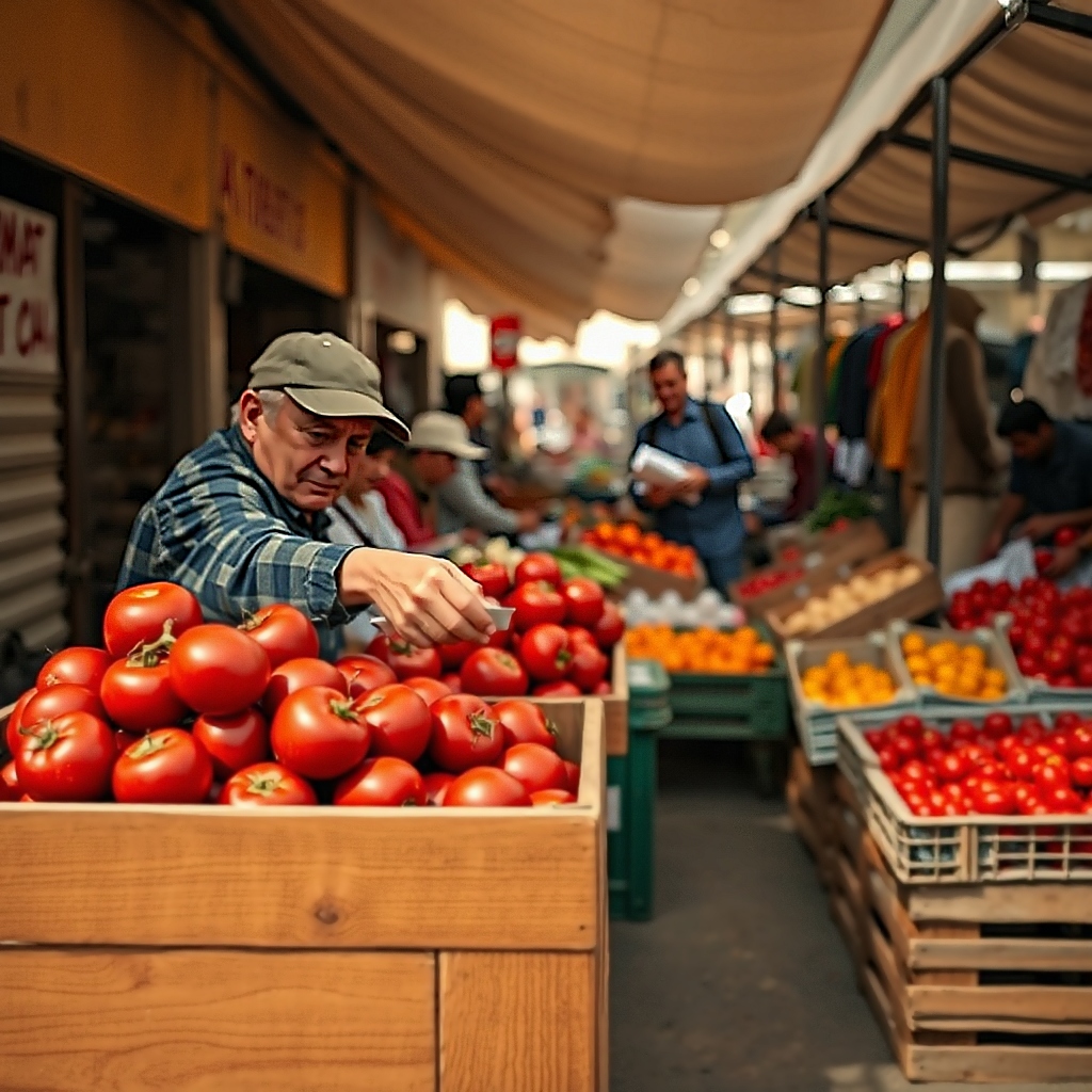 Market Tomatoes